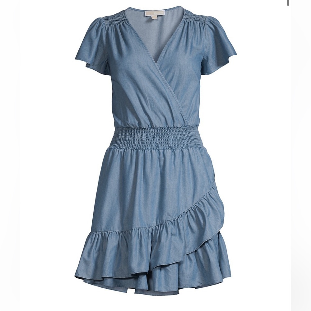 Michael Kors Blue Mini Dress